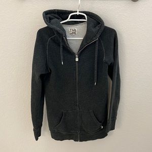 Aritzia TNA hoodie - dark grey - size small